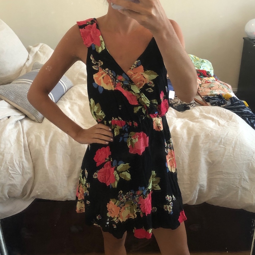 Flowery summer dress